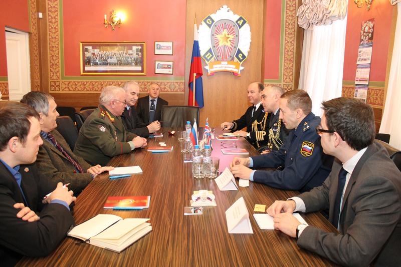 ВСТРЕЧА С СОТРУДНИКАМИ ВОЕННОГО АТТАШАТА ВЕЛИКОБРИТАНИИ
