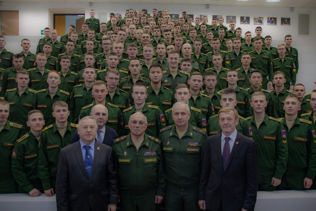 Встреча  с преподавателями, слушателями и курсантами Военного университета Минобороны РФ.