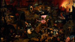 Безумная Грета – образ гибридной войны, созданный Питером Брейгелем задолго до появления этого понятия. Питер Брейгель (Старший). Безумная Грета. 1562-1564. Музей Майера ван ден Берга, Антверпен